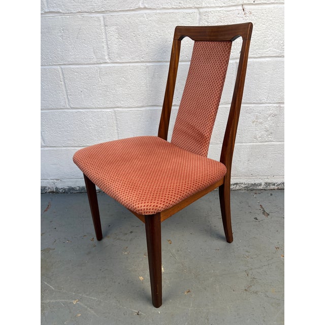 G Plan Set of Four Mid-Century Modern Dining Chairs by G Plan Furniture For Sale - Image 4 of 10