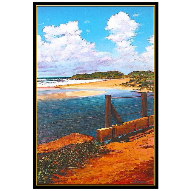 Message us to inquire about custom framing options! (Included for free with every purchase) Tom Swimm Authentic & Larg...