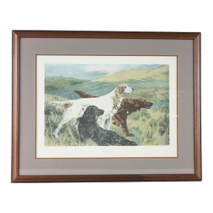 "Unity" - Late 20th Century Large Lithograph Signed, Framed