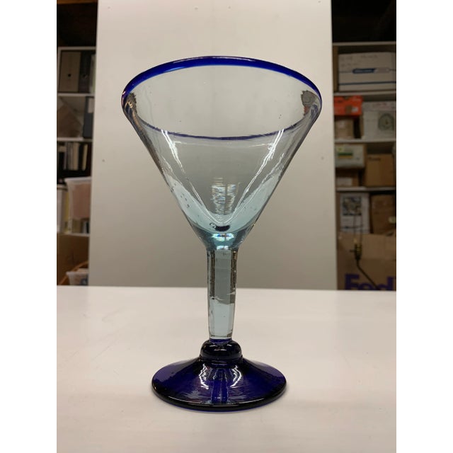 Transparent 2000s Martini Glasses -Set of 6 For Sale - Image 8 of 9