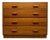 Antique Early 20th Century English Golden Oak Chest of Drawers For Sale