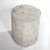 Antique White Mid 20th Century Faux Fossilized Stone Table For Sale - Image 8 of 9