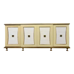 Mid-20th Century Hollywood Regency Credenza or Dresser by Renzo Rutili for Johnson Furniture