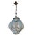 Venetian Lantern Pendant in Blown and Caged Murano Glass, 1950s For Sale - Image 6 of 6