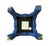 Mackenzie Childs Mackenzie Childs Covent Garden Upholstered Ottoman / Parsons Stool / Vanity Chair For Sale - Image 4 of 12