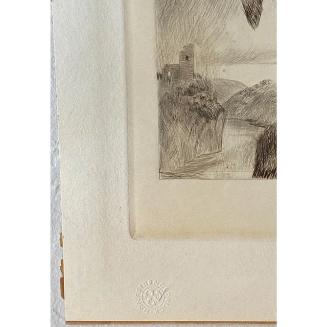 Curt Meyer-Eberhardt (1895–1977) Portrait of an Eagle Etching With Aquatint, C. 1930s For Sale In Reno/Lake Tahoe - Image 6 of 12