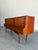 Mid Century Danish Modern Low Teak Credenza Sideboard For Sale - Image 9 of 12