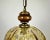 Metal Murano Glass Pendant Lamp by Carlo Nason for Mazzega, Italy, 1970s For Sale - Image 7 of 9