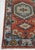 3x15Ft. Brunt Orange Light Blue Persian Design Inspired Hand Knotted Wool Runner Rug For Sale - Image 4 of 5