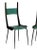 Mid-Century Modern Set of Mid-Century Italian Side Chairs, 1950s For Sale - Image 3 of 12