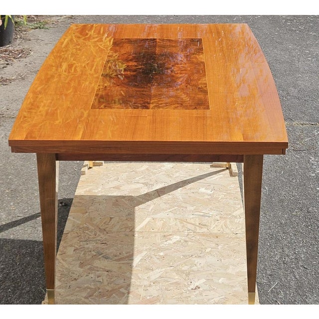 Mid-Century Modern French Extendable Dining Table, 1960s For Sale - Image 3 of 16