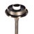 Mid-Century Laurel Mushroom Floor Lamp, c. 1960s, with original fully intact frosted mushroom form shade, chrome body,...