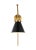 Inspired by various classic utility silhouettes - from factory lighting to barn sconces - capped by contrasting metal...