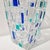 Glass Multicolored Crystal Vase, 1960s For Sale - Image 7 of 13