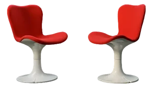 Chairs Trefle by Christian Adam for Airborne, 1968