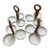 Frontgate Savannah Snack Caddy Serving Bowls Set of 4 For Sale