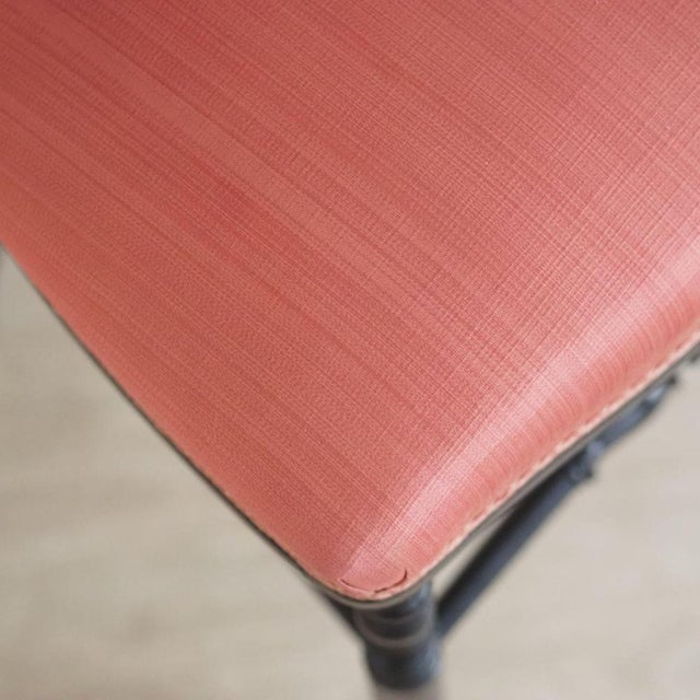 Antique Napoleon III Chairs with Red Upholstery, Set of 2 For Sale - Image 12 of 15