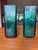 Mid 20th Century Pair of Vintage Blenko Hand Blown Glass Vases — Style 3732, Teal Green For Sale - Image 5 of 6
