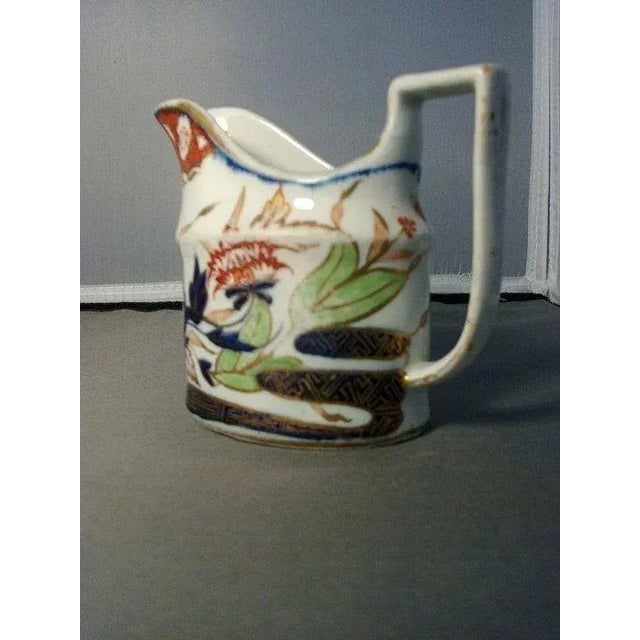 1805 Coalport Porcelain Imari Porcelain Cream Jug Thumb Pattern For Sale In New York - Image 6 of 8