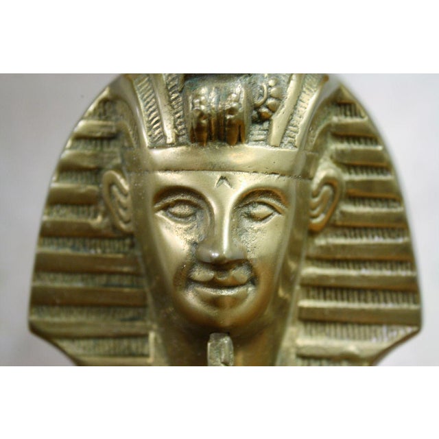 Hollywood Regency Belgian Pharaoh Table Lamp, 1970s For Sale - Image 6 of 9