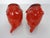 Red Ceramic Fish Ashtrays, Germany, 1970s, Set of 2 For Sale - Image 10 of 14