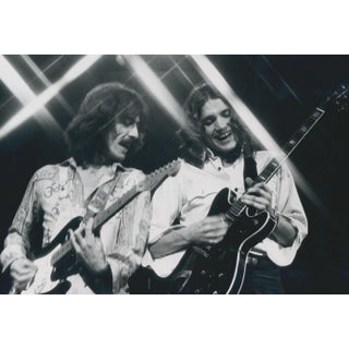 Henry Grossman, George Harrison, Robin Ford, Black and White Photograph, 20,6 X 25,4 Cm 1970 For Sale