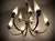 Mid-Century Glass & Brass Chandelier from Hillebrand Lighting, 1950s For Sale - Image 16 of 18