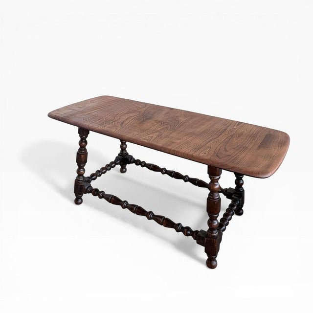 Contemporary Plank Top Coffee Table from Ercol For Sale - Image 3 of 10