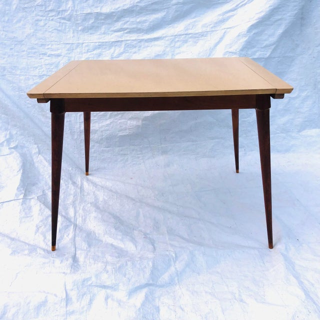 Midcentury 2 Leaves Kitchen/Dining Table For Sale - Image 13 of 13