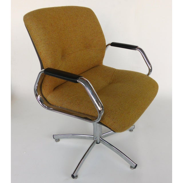 Steelcase Furniture Company Adjustable Swivel & Tilting Armchair (1982