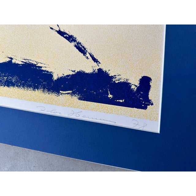 Flor Hermans, Untitled, 1960s, Signed Screen Print, Framed For Sale - Image 4 of 13