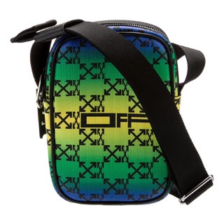 Off White by Virgil Abloh Monogram Cross Body Multicolor & Black Bag Unisex New For Sale