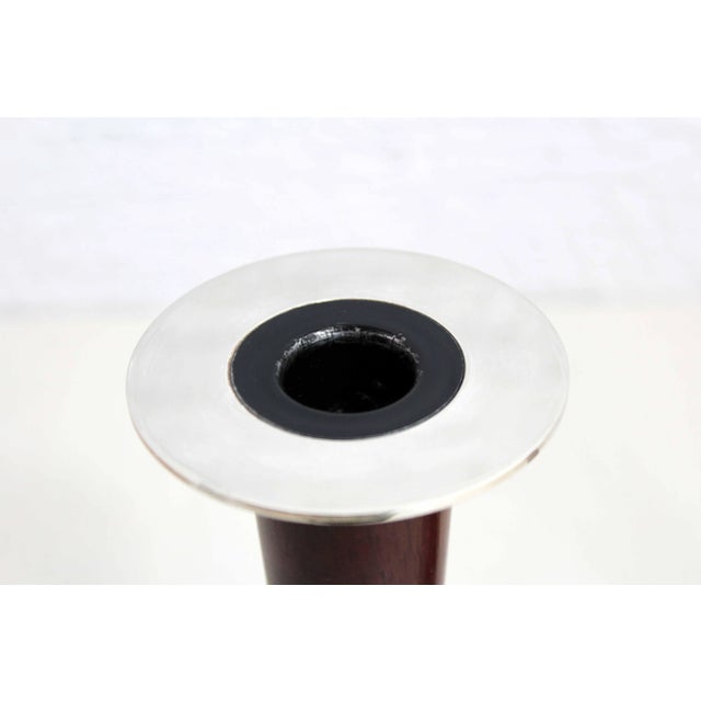 Wood Candlesticks, 1950s, Set of 2 For Sale - Image 9 of 12