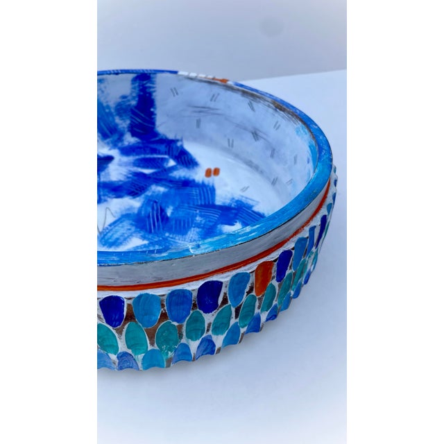 Contemporary Wood Bowl For Sale - Image 10 of 12