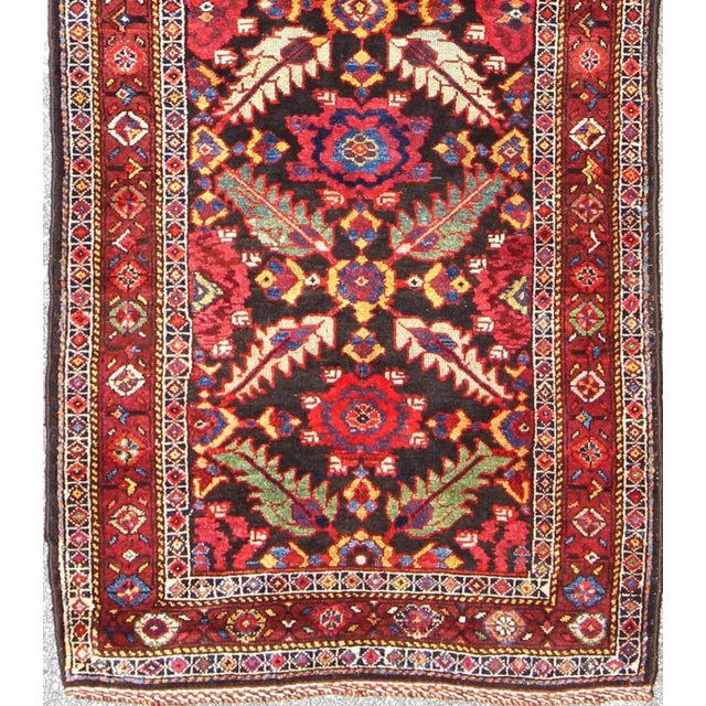 Keivan Woven Arts, , Antique Caucasian Karabagh Gallery Rug-3'10 X 12'10 The field design of this antique hand-knotted...
