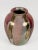 Gray Mid-Century Italian Polychrome Enameled Ceramic Vase by Claudio Pulli, 1970s For Sale - Image 8 of 11
