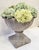 English Garden Stone Planter Pot or Urn With Acanthus Relief - Three Available For Sale - Image 4 of 11