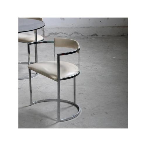 Table and Chairs, Italy, 1970s, Set of 5 For Sale - Image 16 of 18