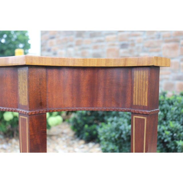 Councill Furniture Councill Craftsmen Hepplewhite Console For Sale - Image 4 of 17
