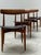 Animal Skin Vintage Dining Chairs in Teak and Black Leather by H.W. Klein for Bramin, Denmark, 1960s, Set of 4 For Sale - Image 7 of 16
