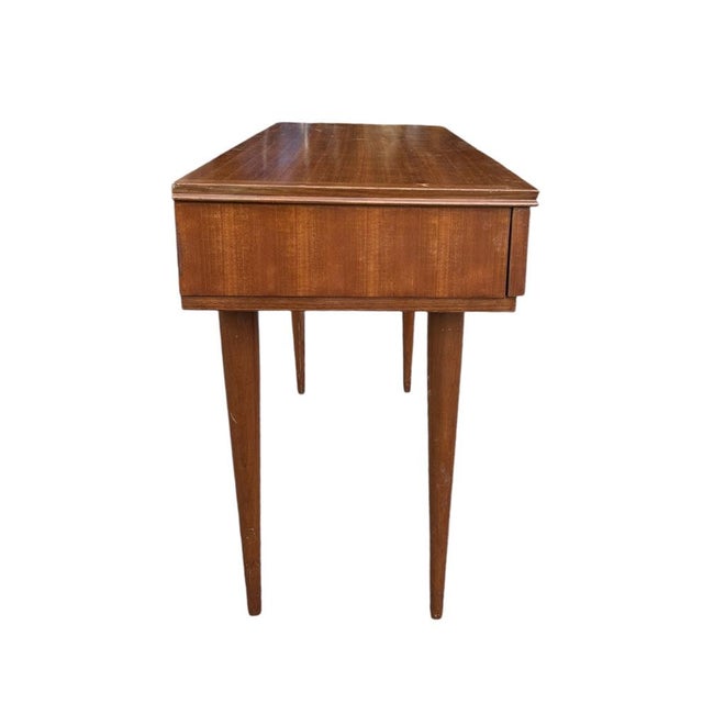 Brown Teak Console from Gaston Poisson For Sale - Image 8 of 17