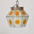 Felipe Derflingher 1960s Feders Felipe Delfinger Orange Art Glass Pendant Shade For Sale - Image 4 of 6
