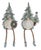 Pine Tree Gnome Shelf Sitter Figurine (Set of 6) For Sale