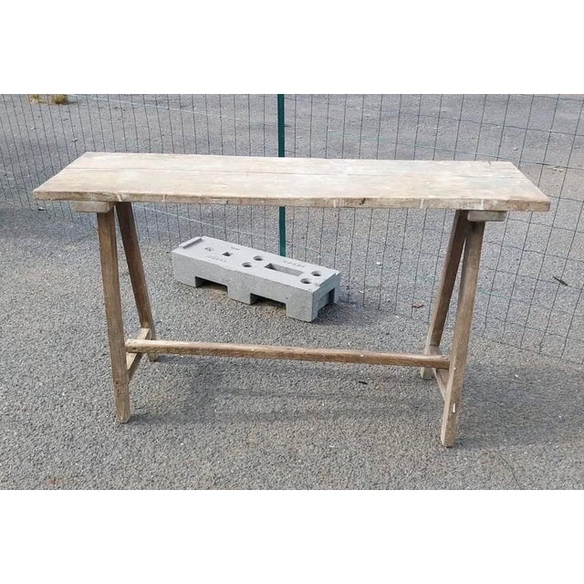 French Laundry Table, 1880 For Sale - Image 9 of 9