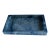 Genuine Volterra Blue Alabaster Hand Carved Tray Made in Italy For Sale
