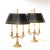 French A Pair of Louis XV Style Gilt-Bronze Bouillotte Desk Lamps For Sale - Image 3 of 11