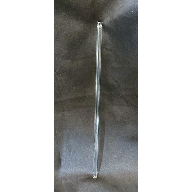 Glass Mid 20th Century Glass Martini Pitcher With Stirrer For Sale - Image 7 of 8