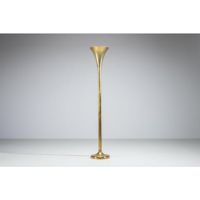 Mid-Century Modern Brass Luminator Floor Lamp by Marcello Piacentini, 1950s For Sale - Image 3 of 12