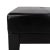 2020s Cocktail Ottoman in Black & Black For Sale - Image 5 of 9