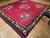 Vintage Turkish Bessarabian Kilim, Handwoven Wool, Floral Pattern, Red & Black, 11x13 For Sale - Image 12 of 13